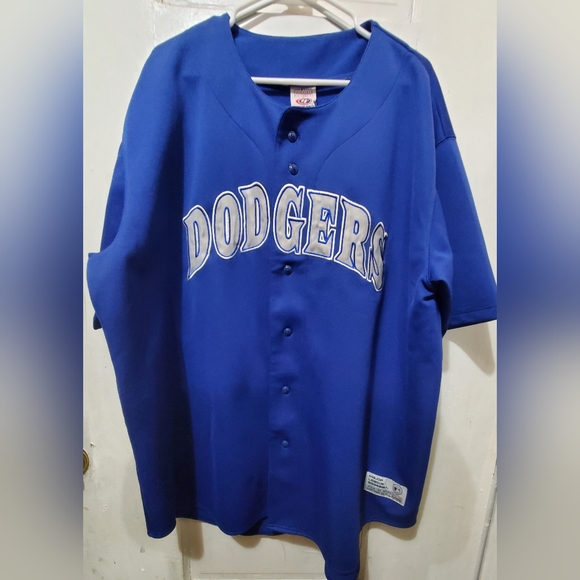 Genuine Merchandise Shirts Los Angeles Dodgers Blue Baseball Jersey Xxl Mlb Poshmark